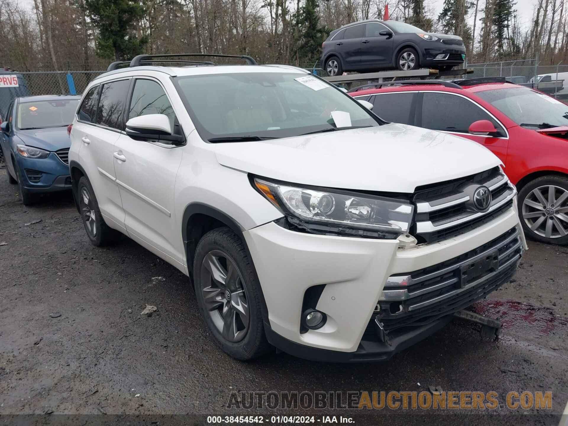 5TDDZRFH8HS388693 TOYOTA HIGHLANDER 2017