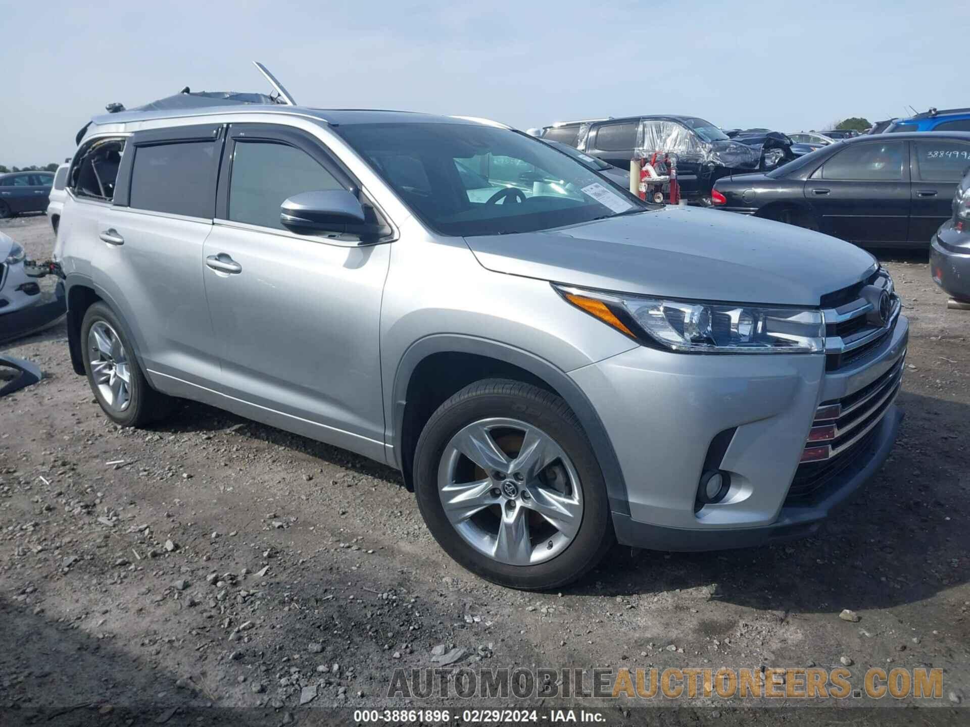 5TDDZRFH8HS404181 TOYOTA HIGHLANDER 2017