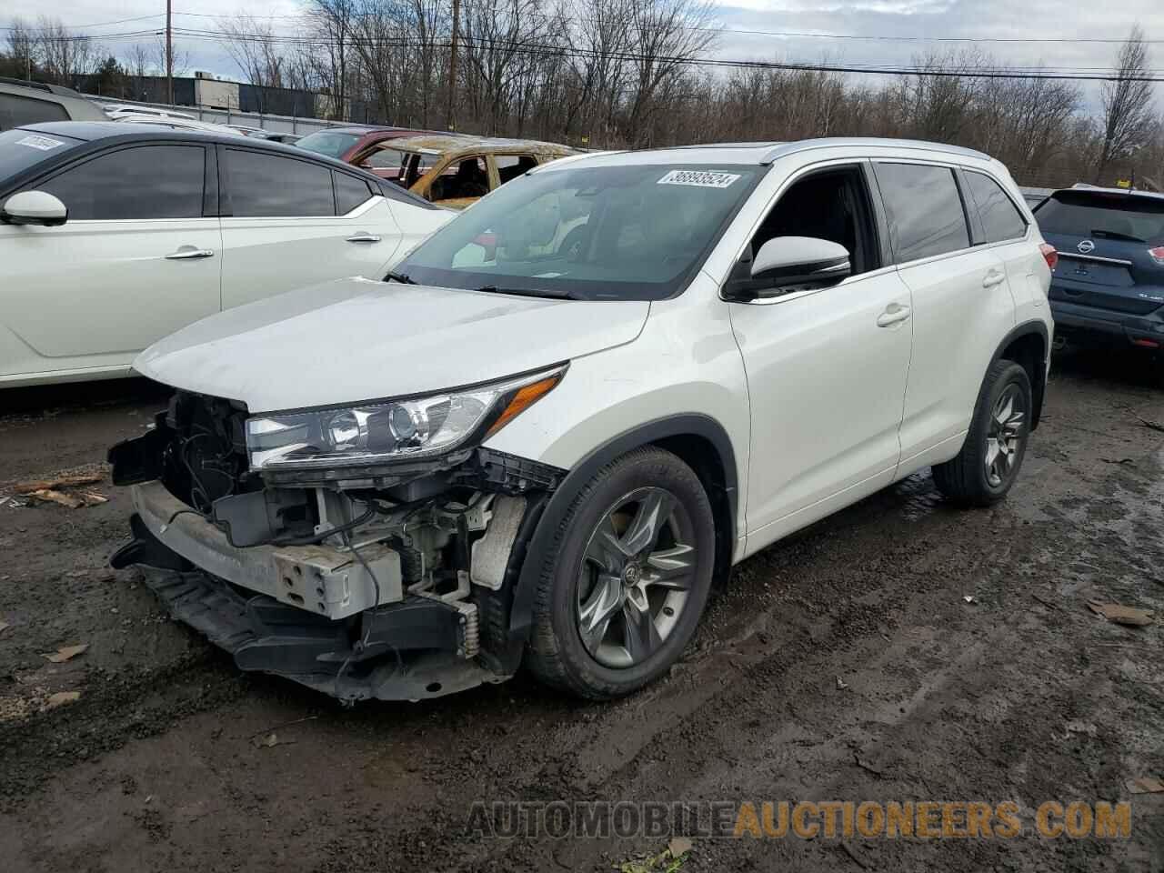 5TDDZRFH8HS407663 TOYOTA HIGHLANDER 2017