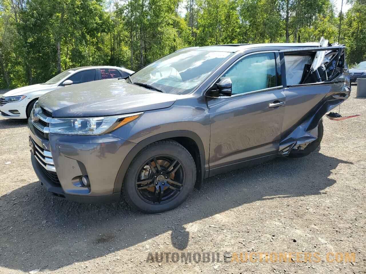 5TDDZRFH8HS407971 TOYOTA HIGHLANDER 2017