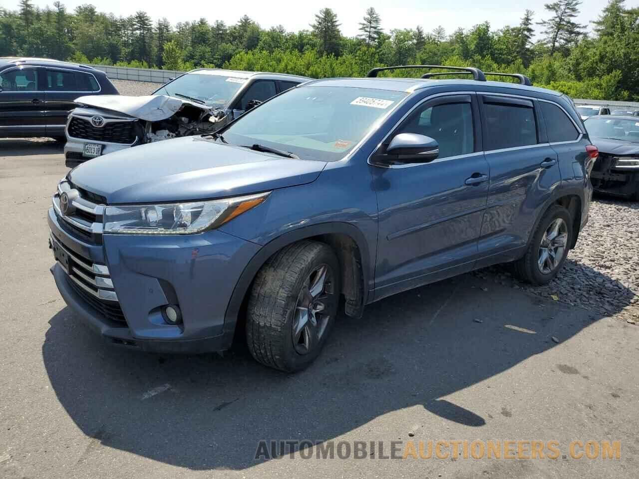 5TDDZRFH8HS418534 TOYOTA HIGHLANDER 2017