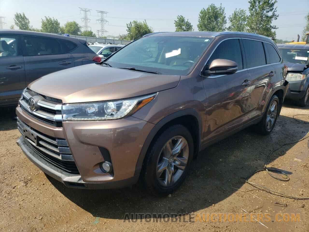 5TDDZRFH8HS421742 TOYOTA HIGHLANDER 2017