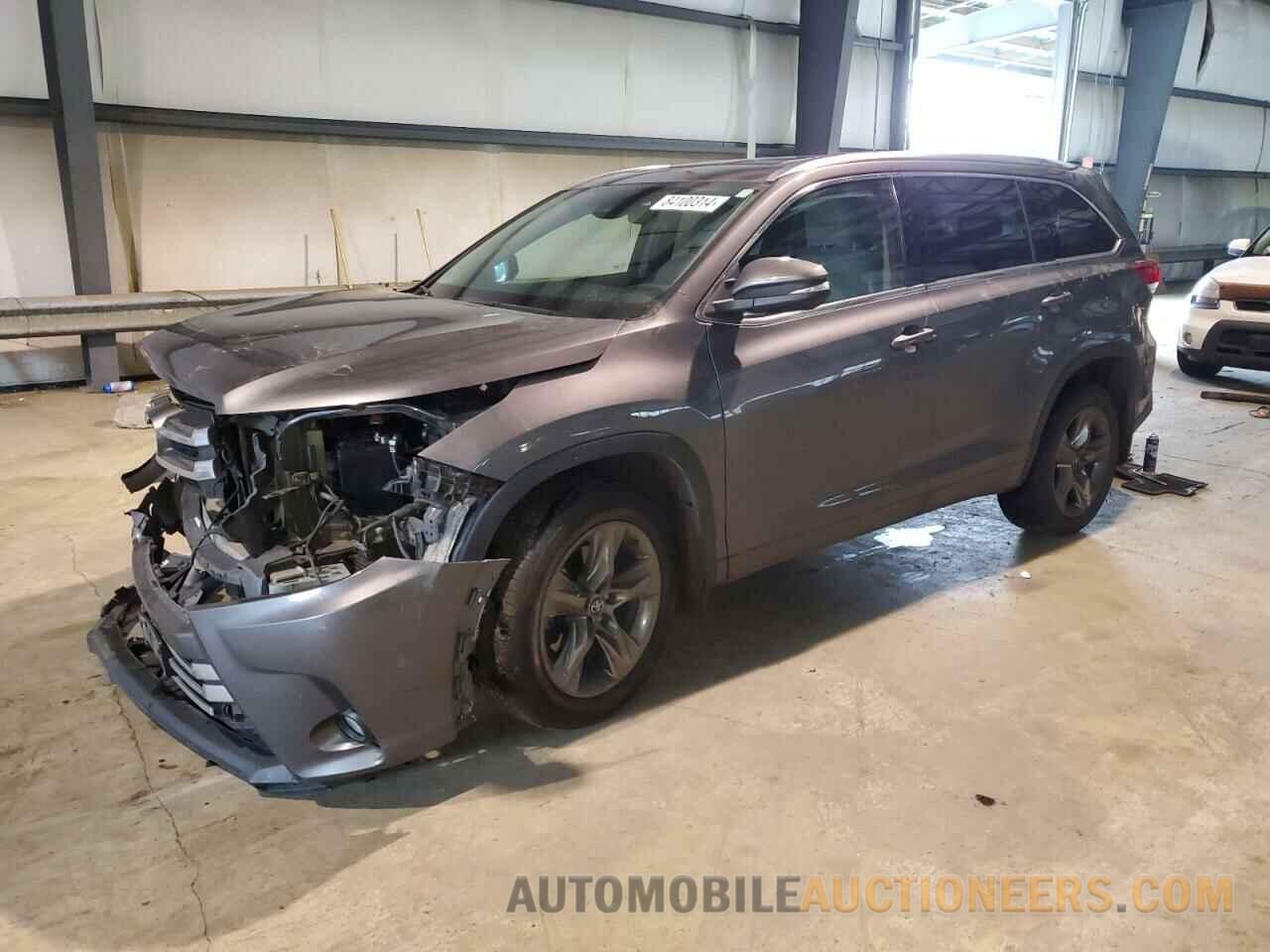 5TDDZRFH8HS438105 TOYOTA HIGHLANDER 2017