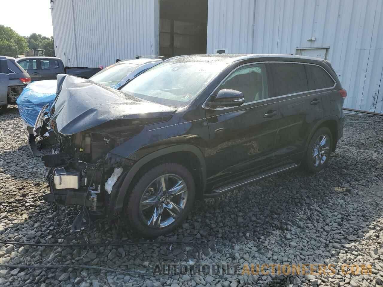 5TDDZRFH8HS450335 TOYOTA HIGHLANDER 2017