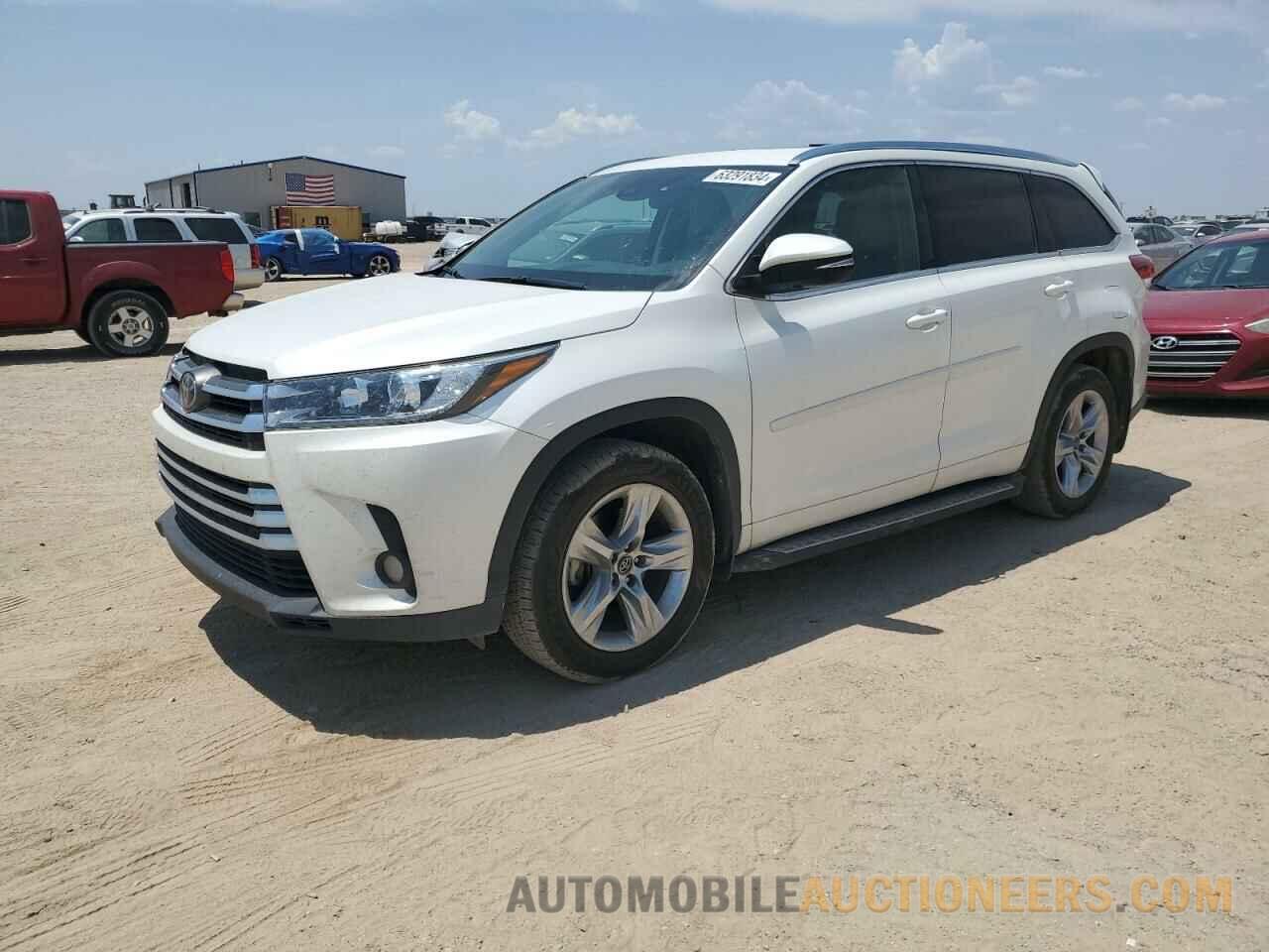 5TDDZRFH8HS463456 TOYOTA HIGHLANDER 2017