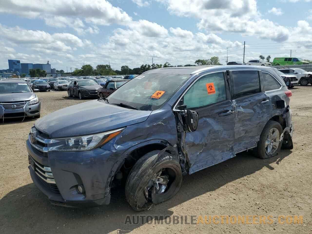 5TDDZRFH8HS468432 TOYOTA HIGHLANDER 2017