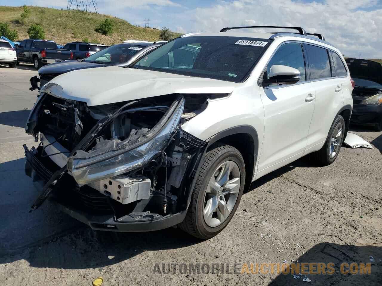 5TDDZRFH8HS478135 TOYOTA HIGHLANDER 2017