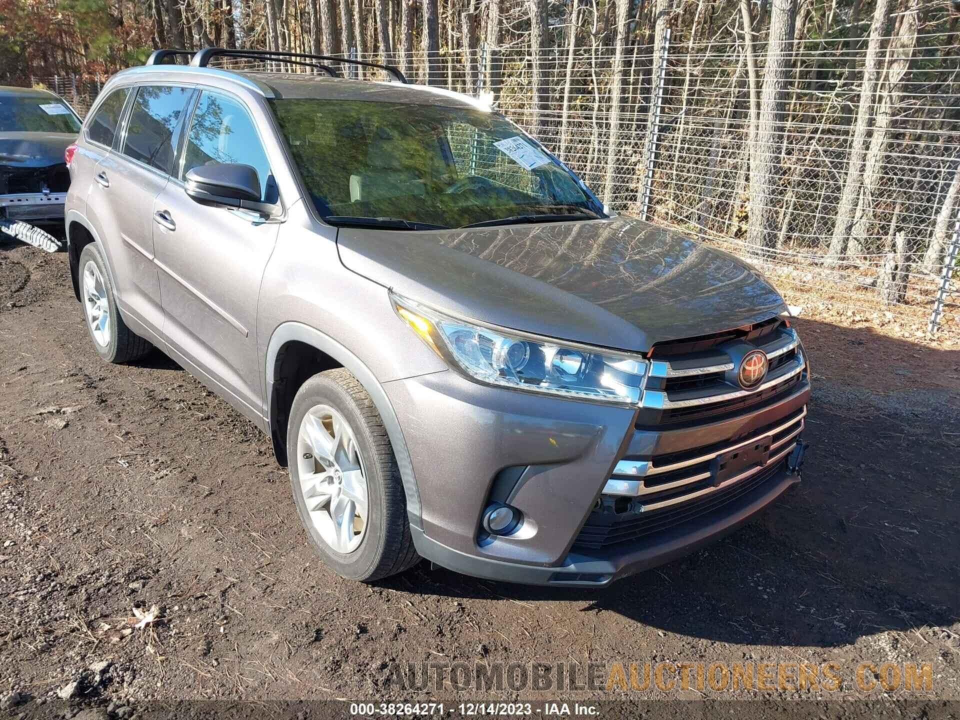 5TDDZRFH8JS495667 TOYOTA HIGHLANDER 2018