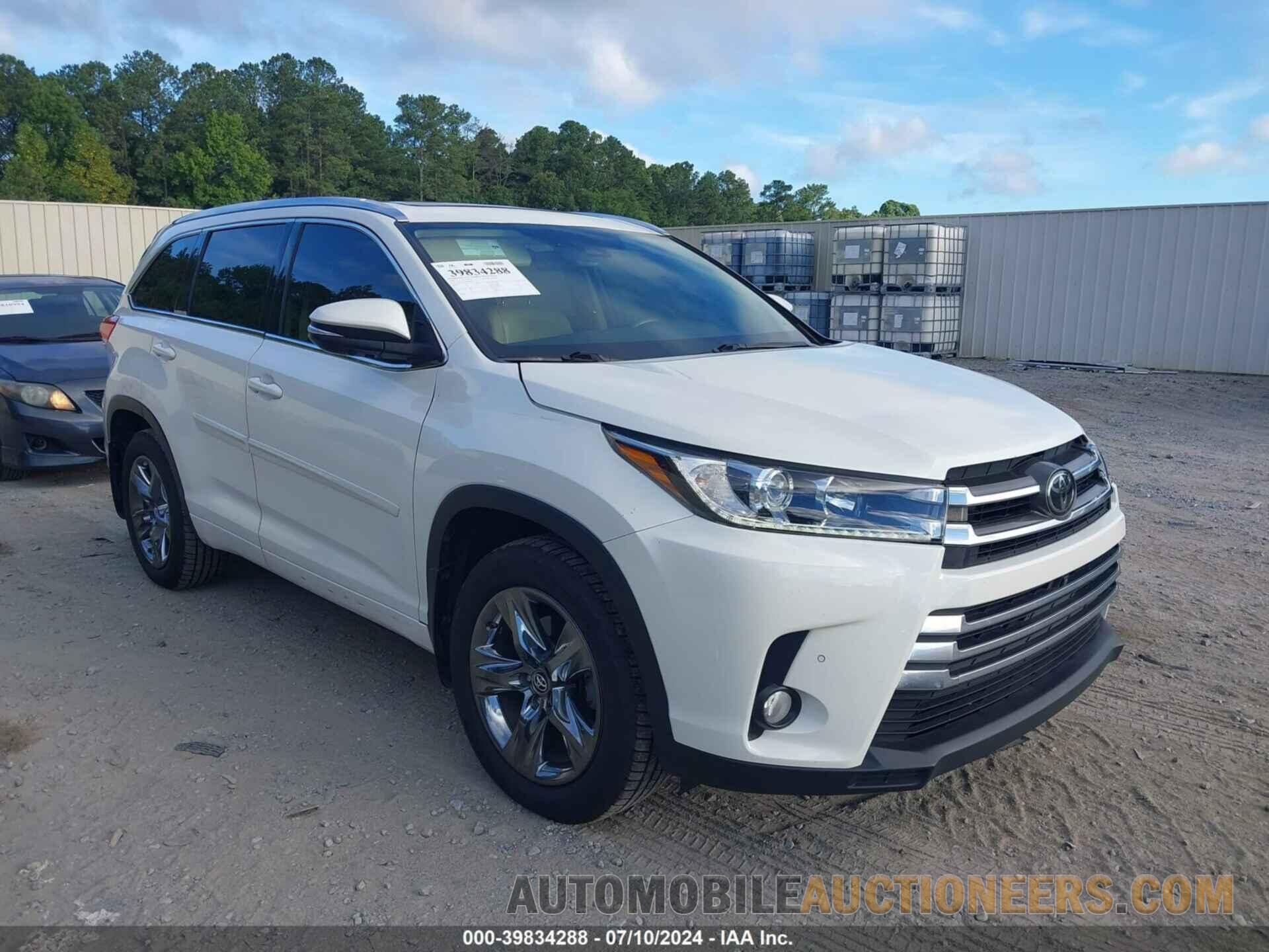 5TDDZRFH8JS803016 TOYOTA HIGHLANDER 2018