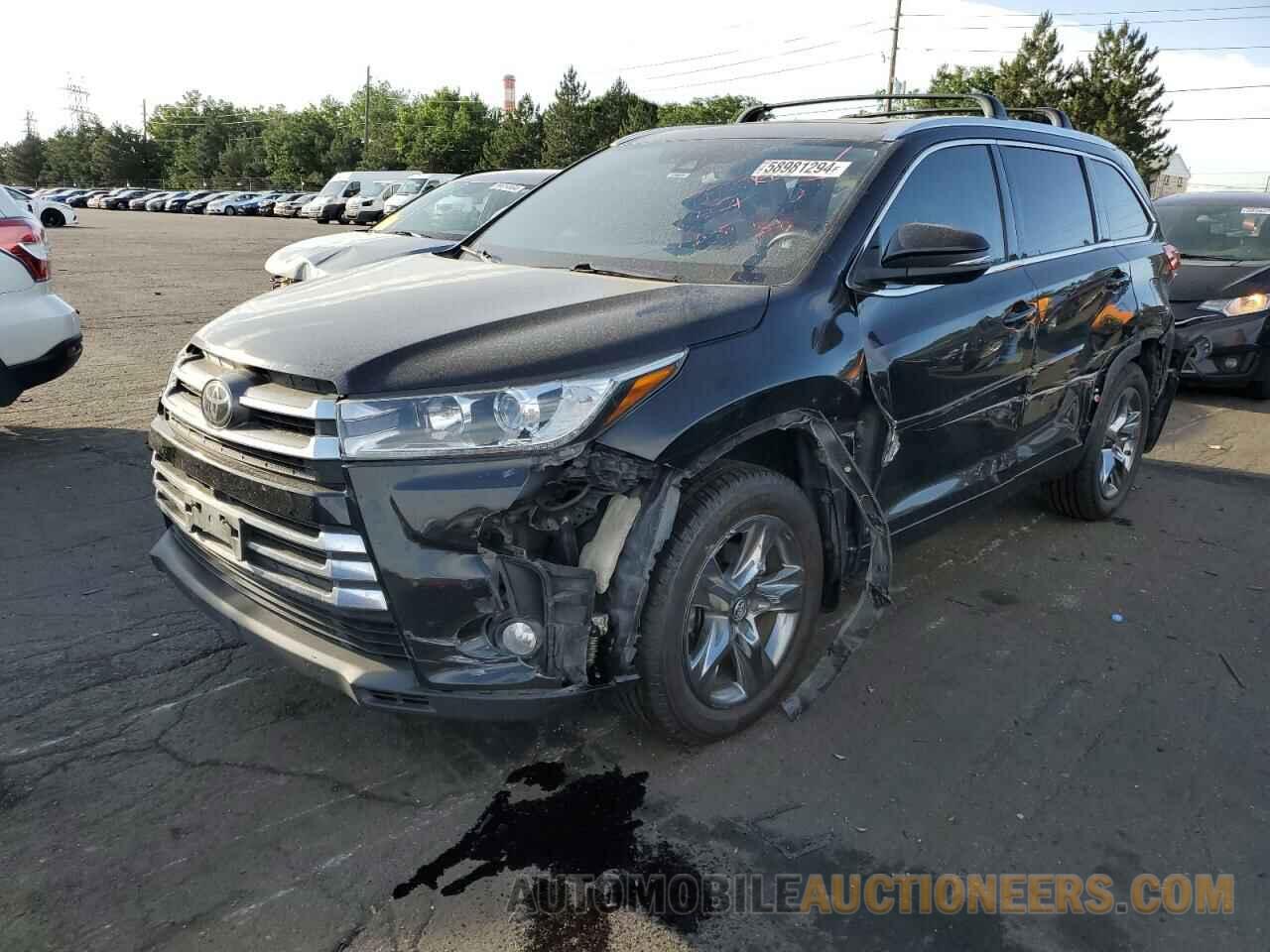 5TDDZRFH8JS835092 TOYOTA HIGHLANDER 2018