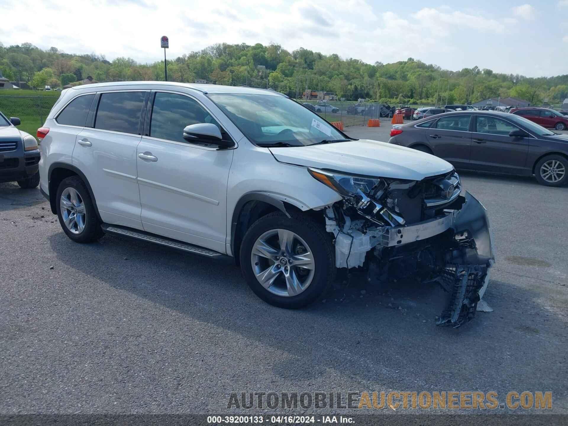 5TDDZRFH8JS836632 TOYOTA HIGHLANDER 2018