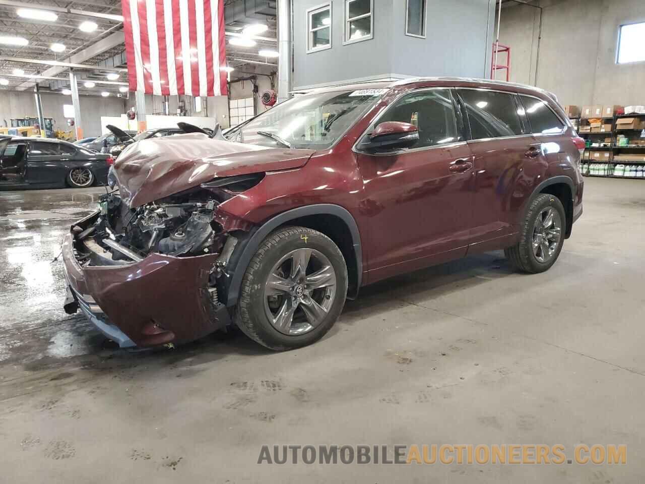 5TDDZRFH8JS841894 TOYOTA HIGHLANDER 2018