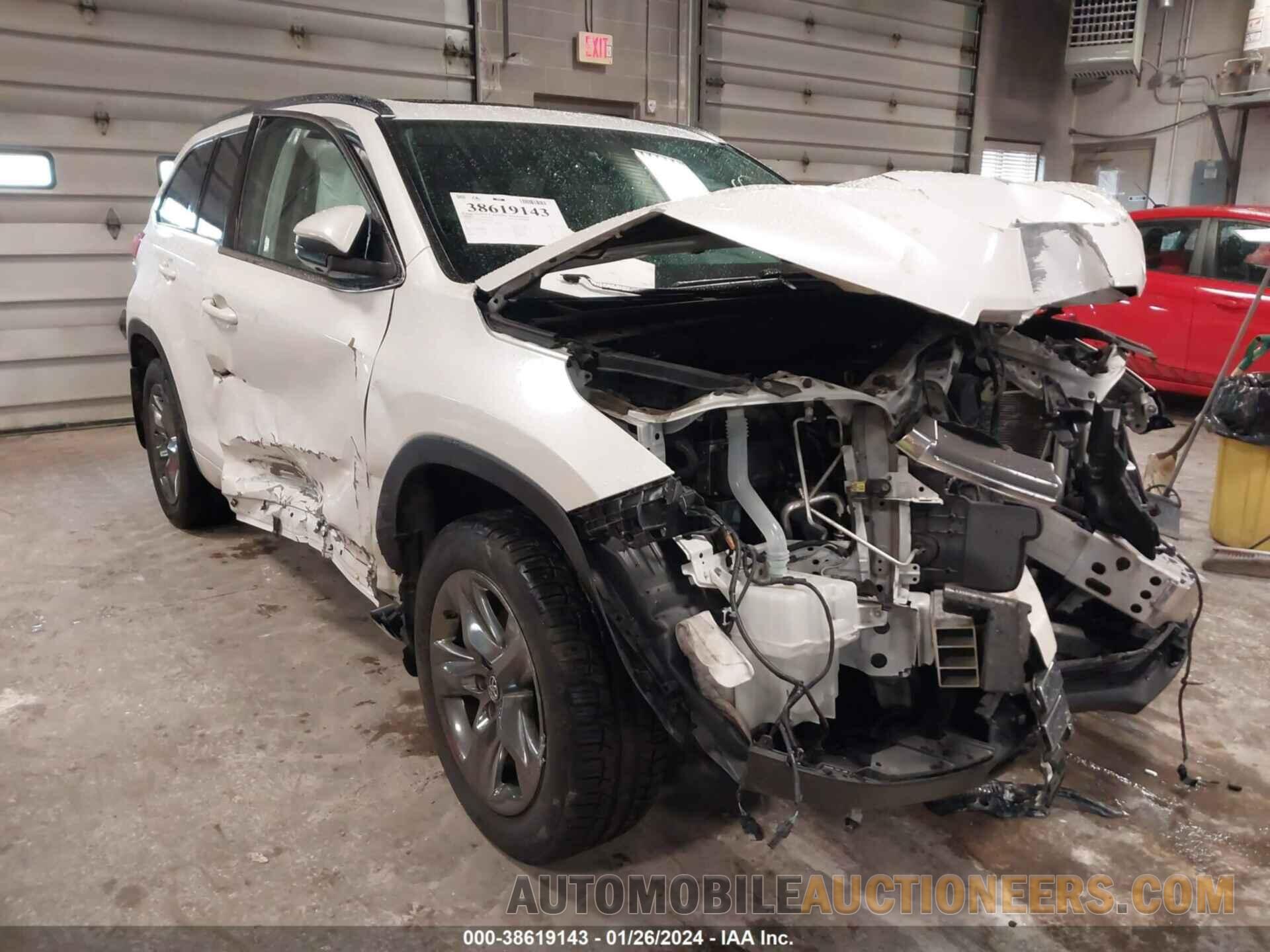 5TDDZRFH8JS852359 TOYOTA HIGHLANDER 2018