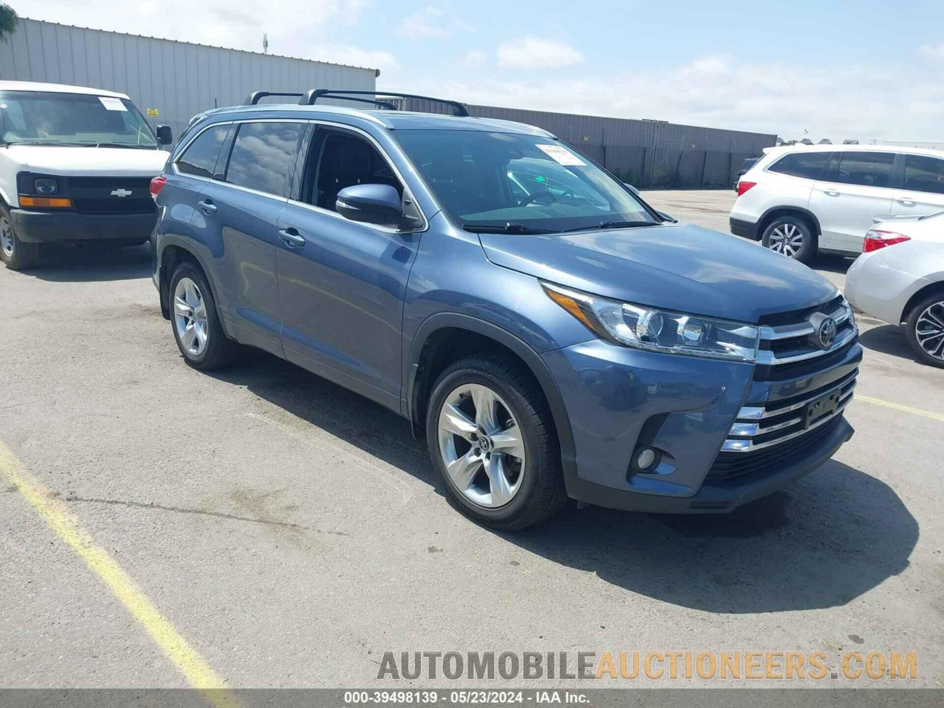 5TDDZRFH8JS903066 TOYOTA HIGHLANDER 2018