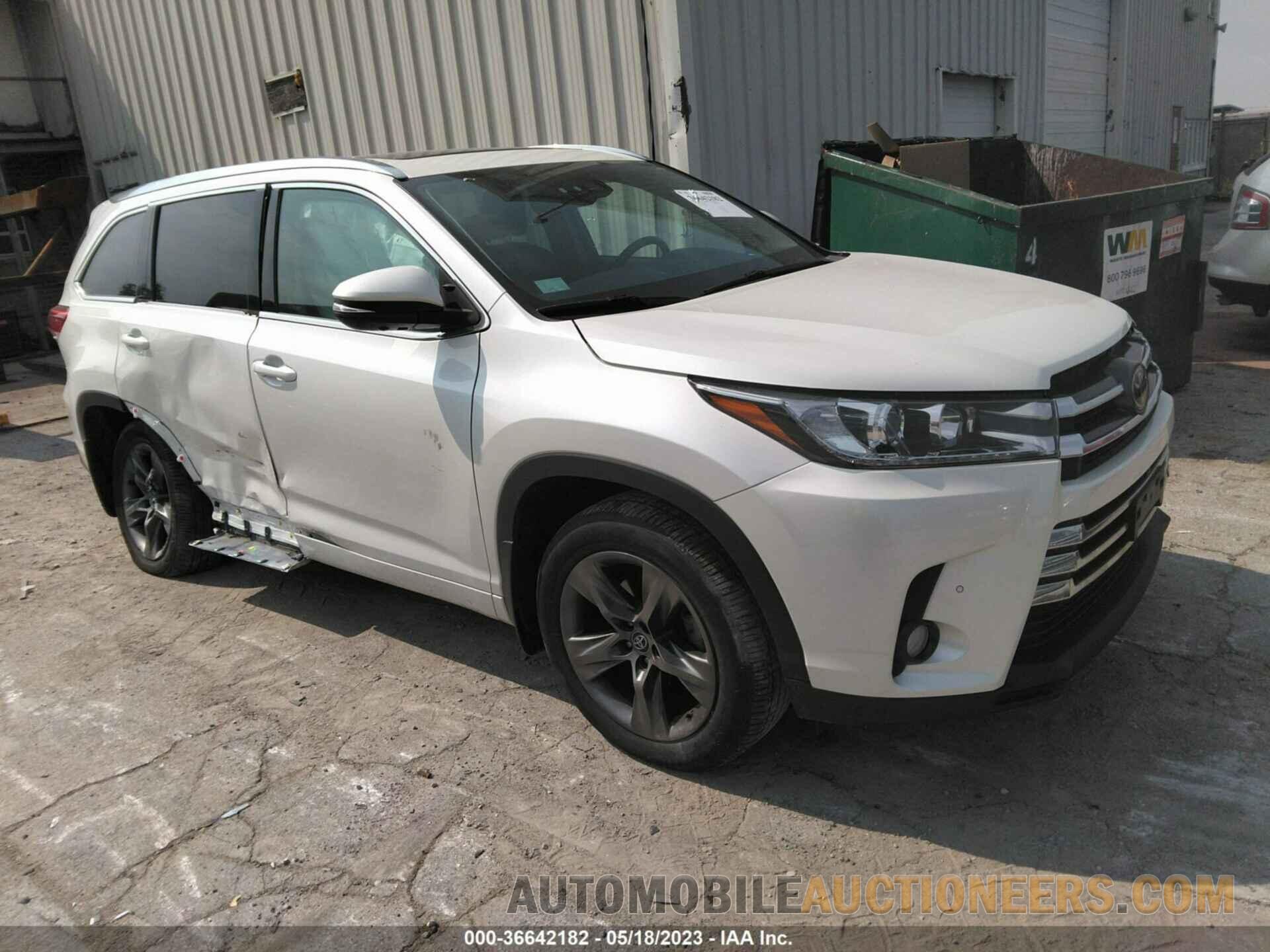 5TDDZRFH8JS903424 TOYOTA HIGHLANDER 2018