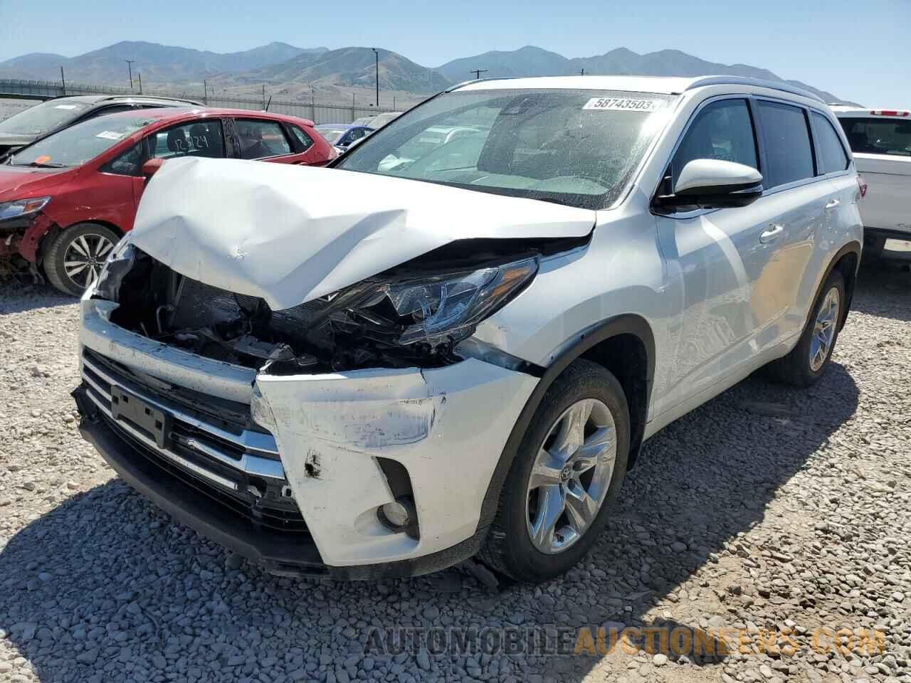 5TDDZRFH8JS905383 TOYOTA HIGHLANDER 2018