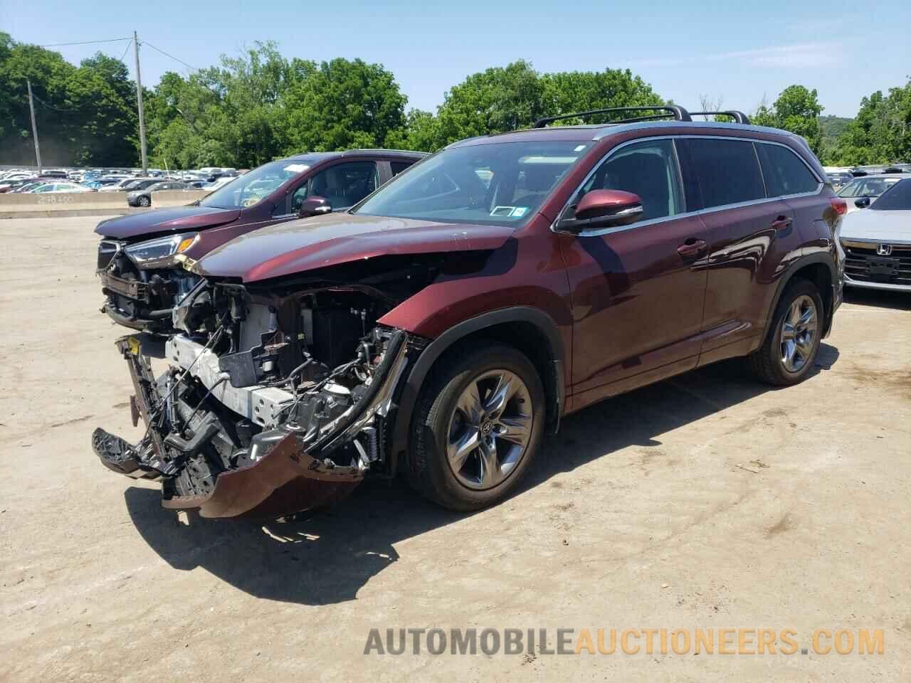 5TDDZRFH8KS700308 TOYOTA HIGHLANDER 2019