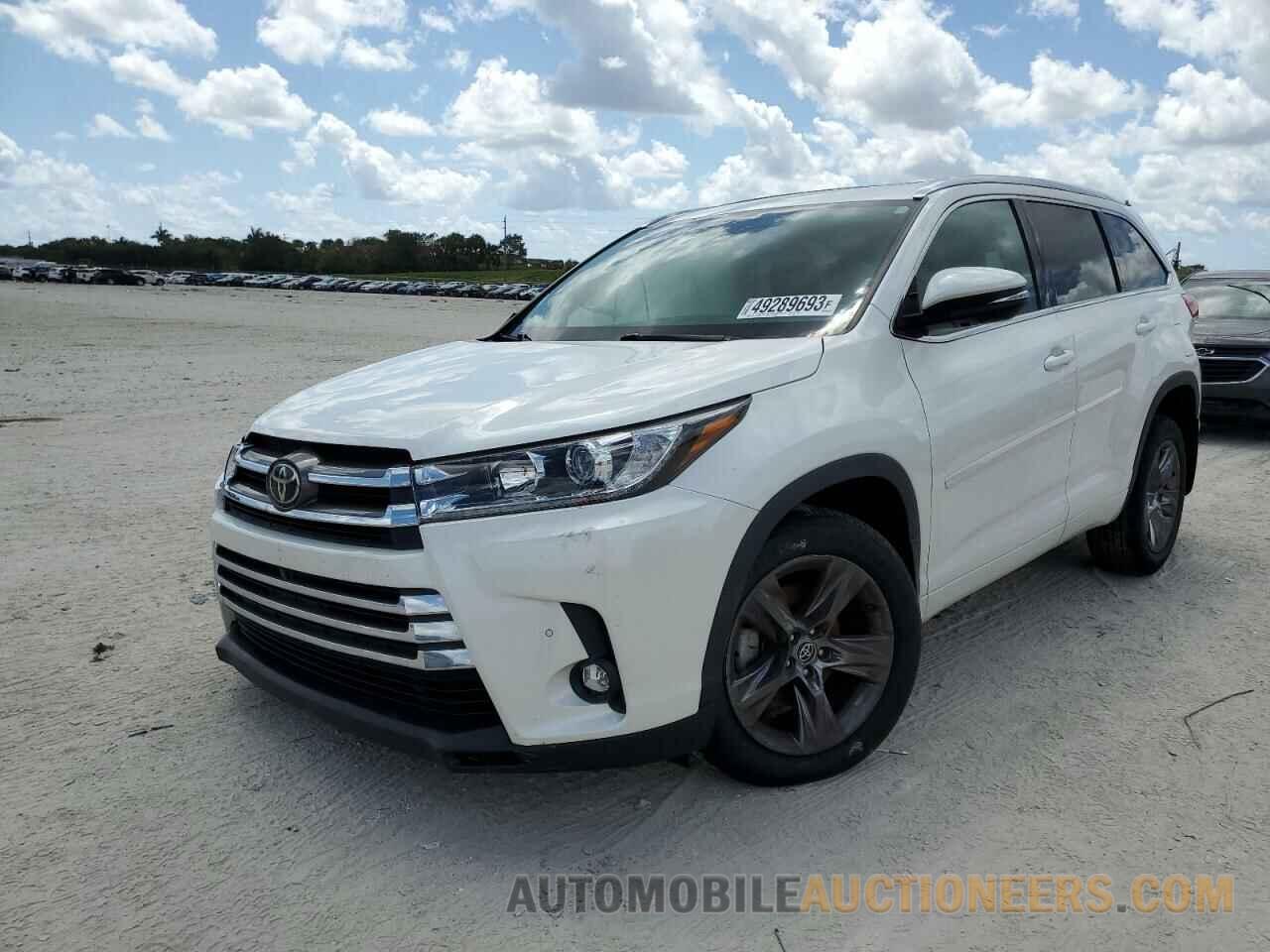 5TDDZRFH8KS711289 TOYOTA HIGHLANDER 2019