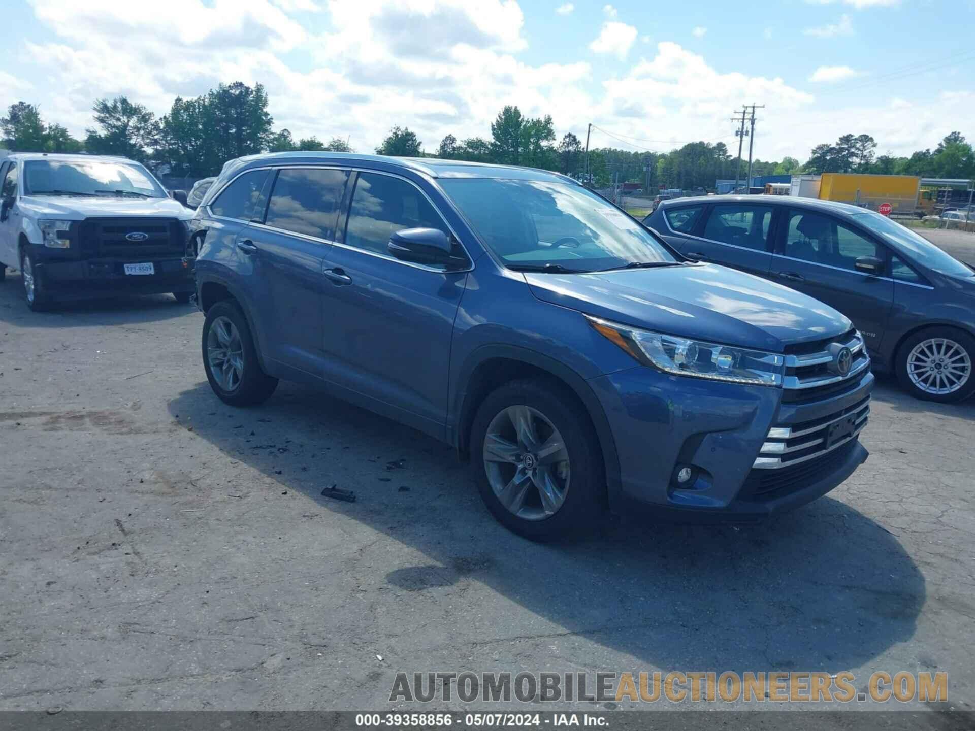 5TDDZRFH8KS930138 TOYOTA HIGHLANDER 2019