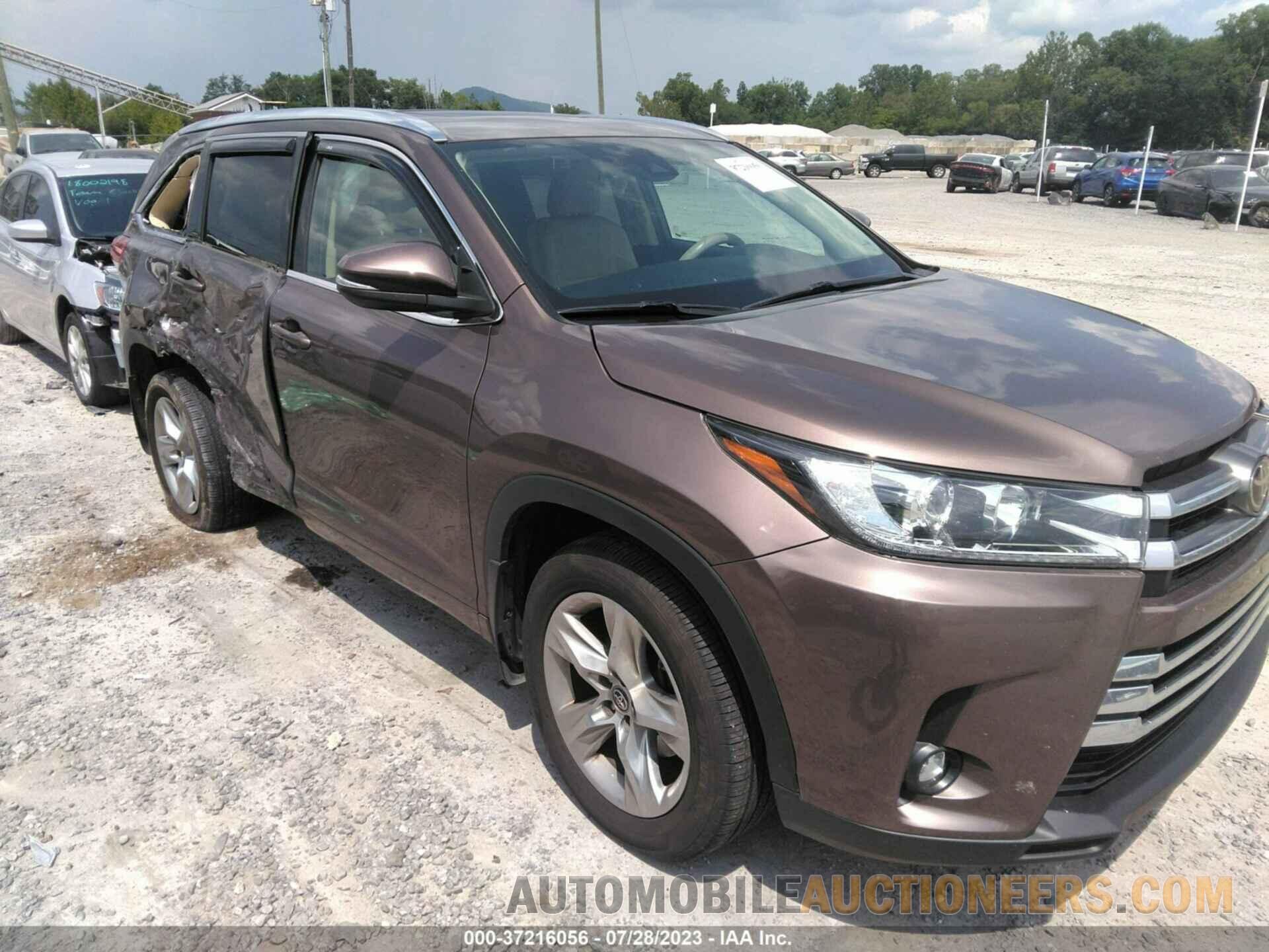 5TDDZRFH8KS938904 TOYOTA HIGHLANDER 2019