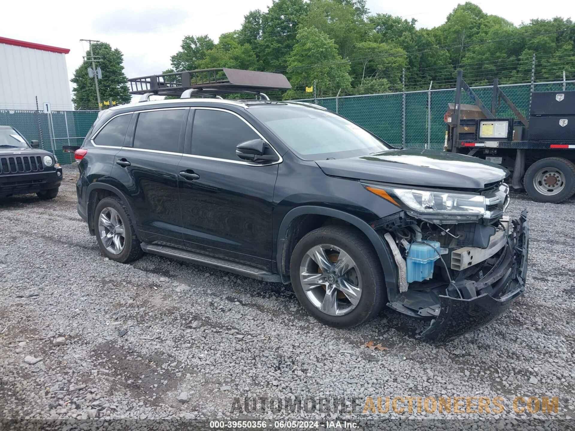 5TDDZRFH8KS945142 TOYOTA HIGHLANDER 2019