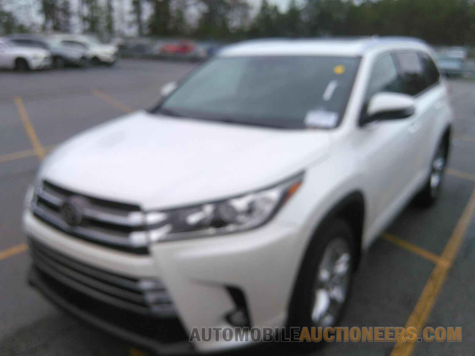 5TDDZRFH8KS978321 Toyota Highlander 2019