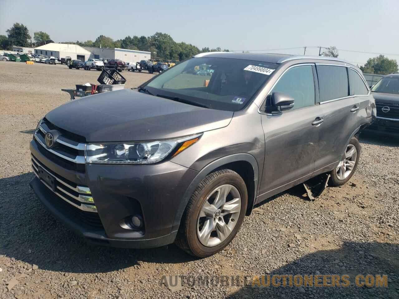 5TDDZRFH9HS365326 TOYOTA HIGHLANDER 2017