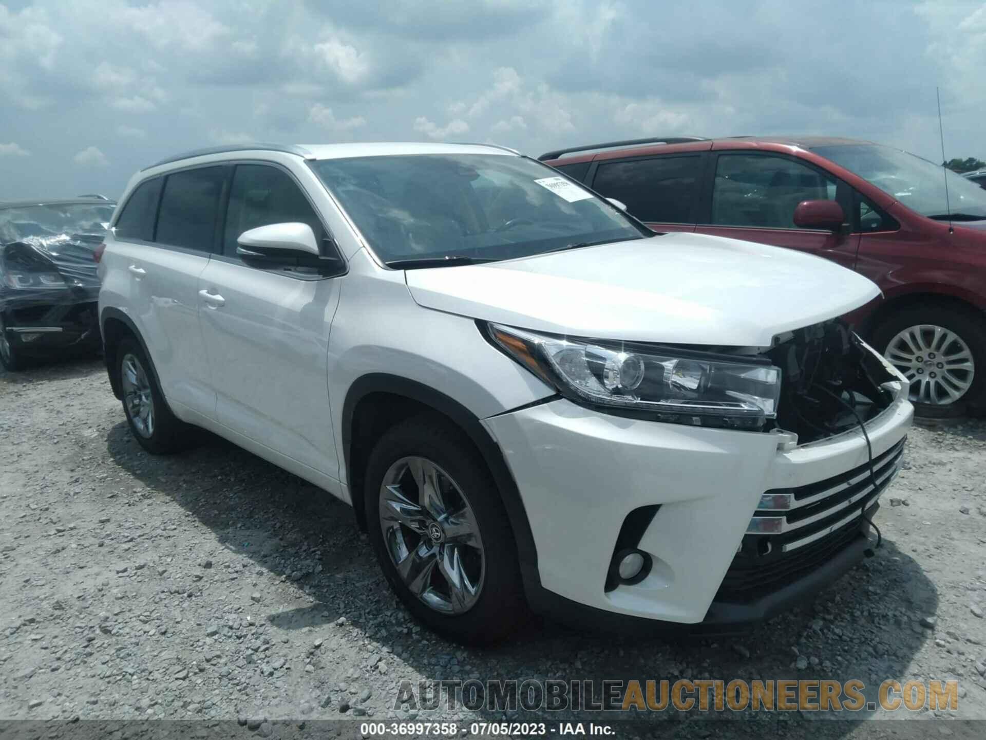 5TDDZRFH9HS389612 TOYOTA HIGHLANDER 2017