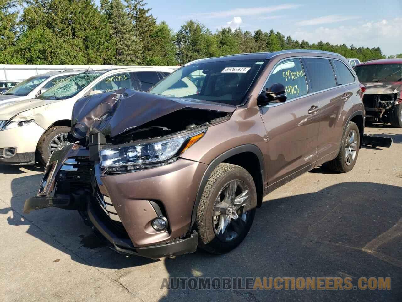 5TDDZRFH9HS415044 TOYOTA HIGHLANDER 2017