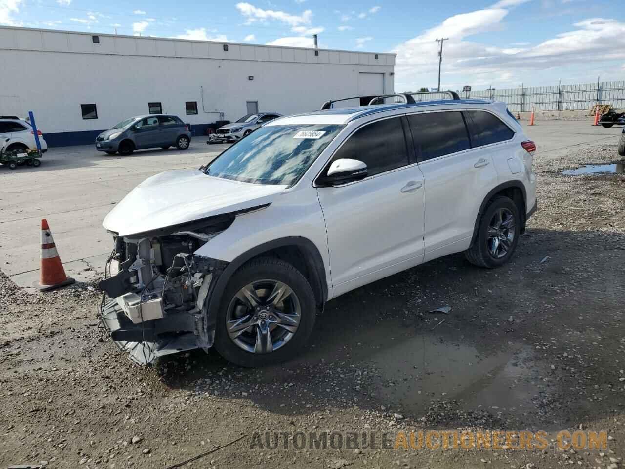 5TDDZRFH9HS432412 TOYOTA HIGHLANDER 2017