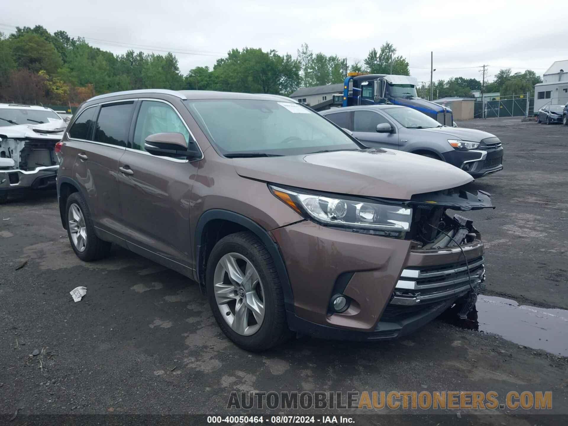 5TDDZRFH9HS432765 TOYOTA HIGHLANDER 2017