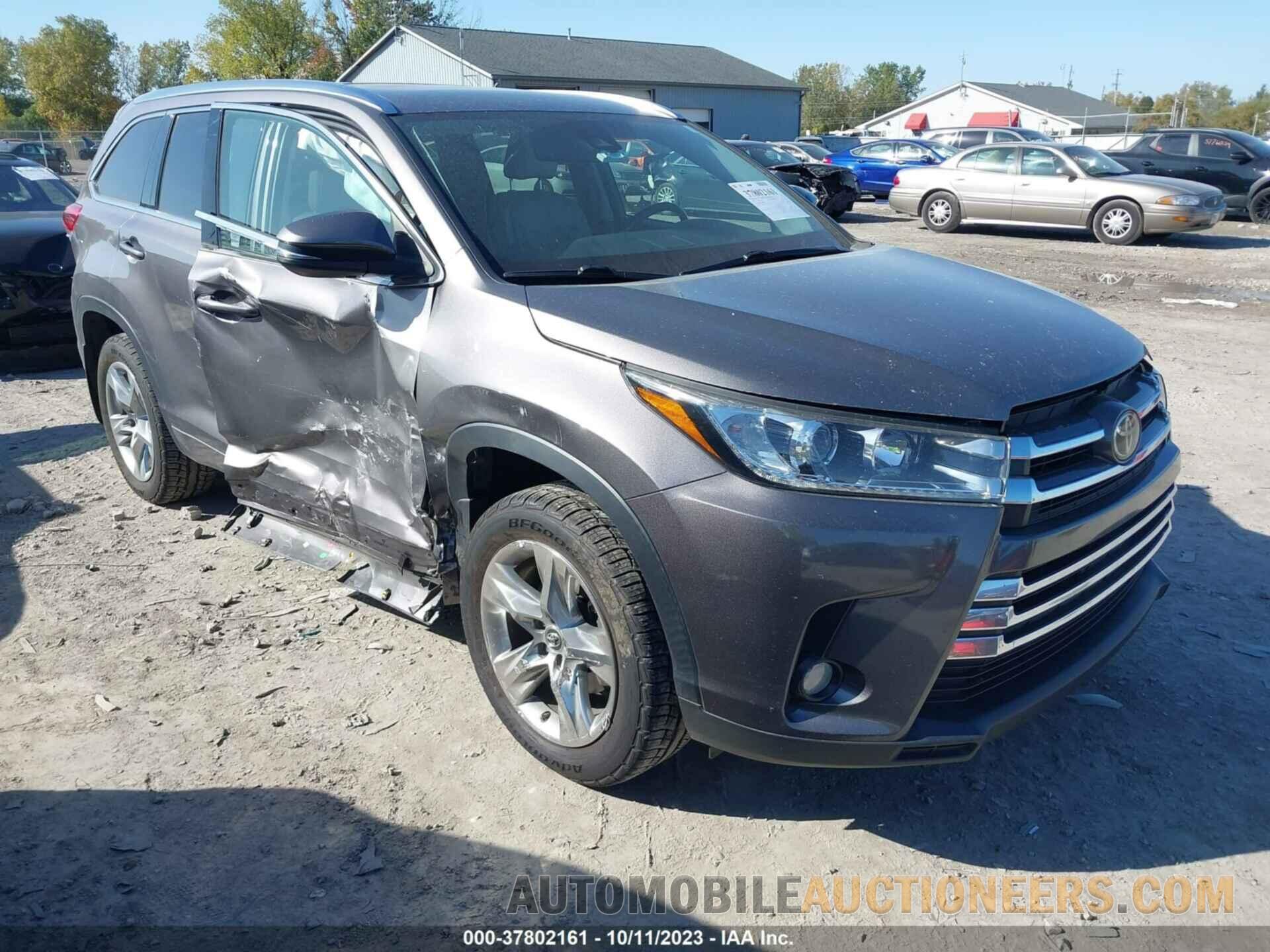 5TDDZRFH9HS482856 TOYOTA HIGHLANDER 2017