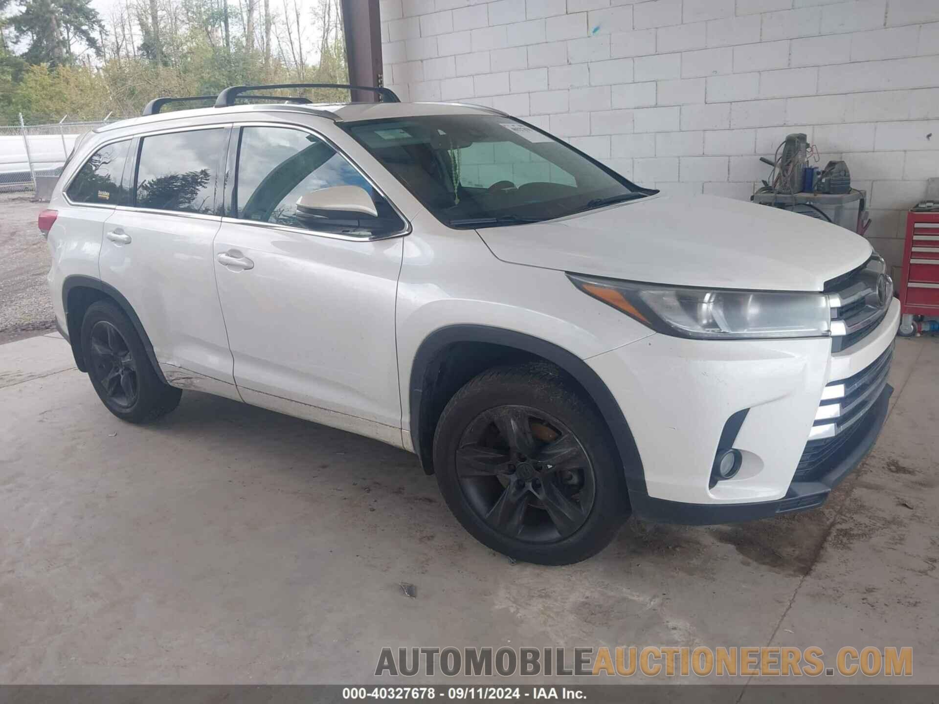 5TDDZRFH9JS487383 TOYOTA HIGHLANDER 2018