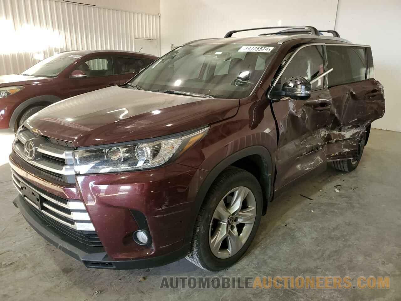 5TDDZRFH9JS494785 TOYOTA HIGHLANDER 2018