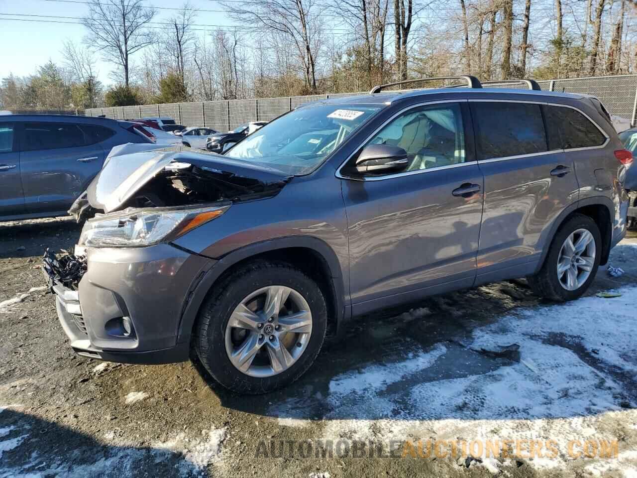 5TDDZRFH9JS809701 TOYOTA HIGHLANDER 2018