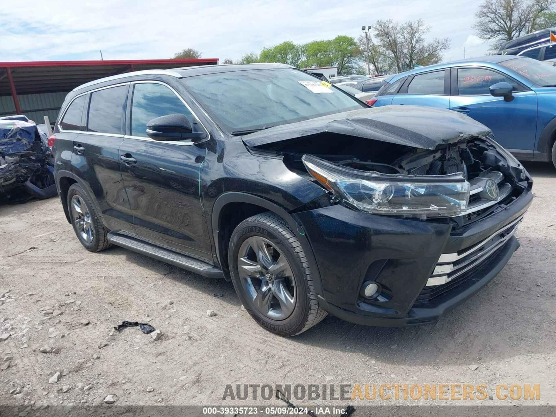 5TDDZRFH9JS863614 TOYOTA HIGHLANDER 2018