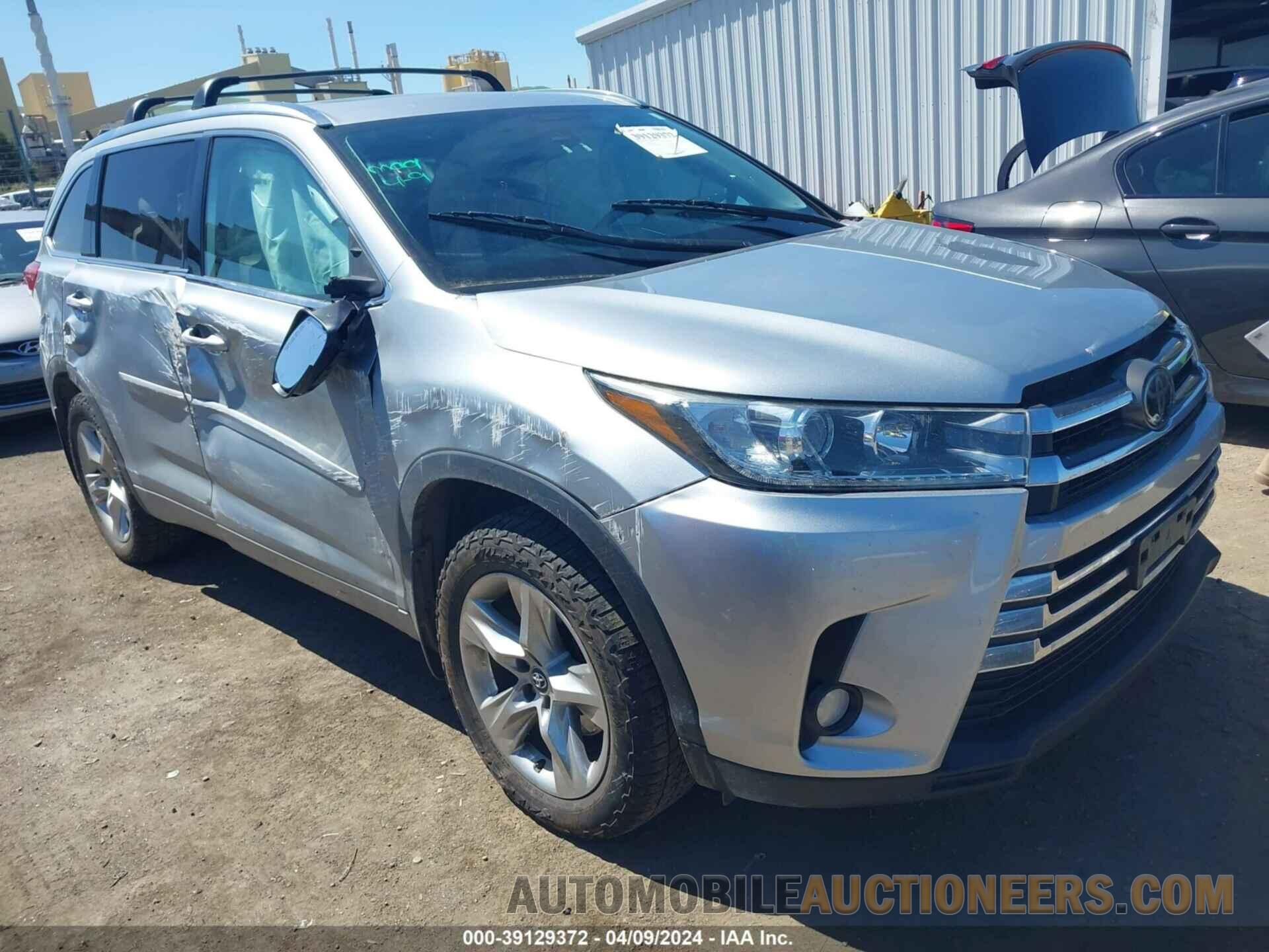 5TDDZRFH9JS869333 TOYOTA HIGHLANDER 2018