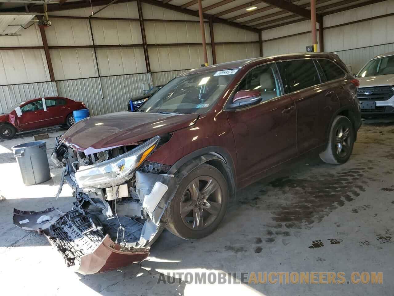 5TDDZRFH9JS879991 TOYOTA HIGHLANDER 2018