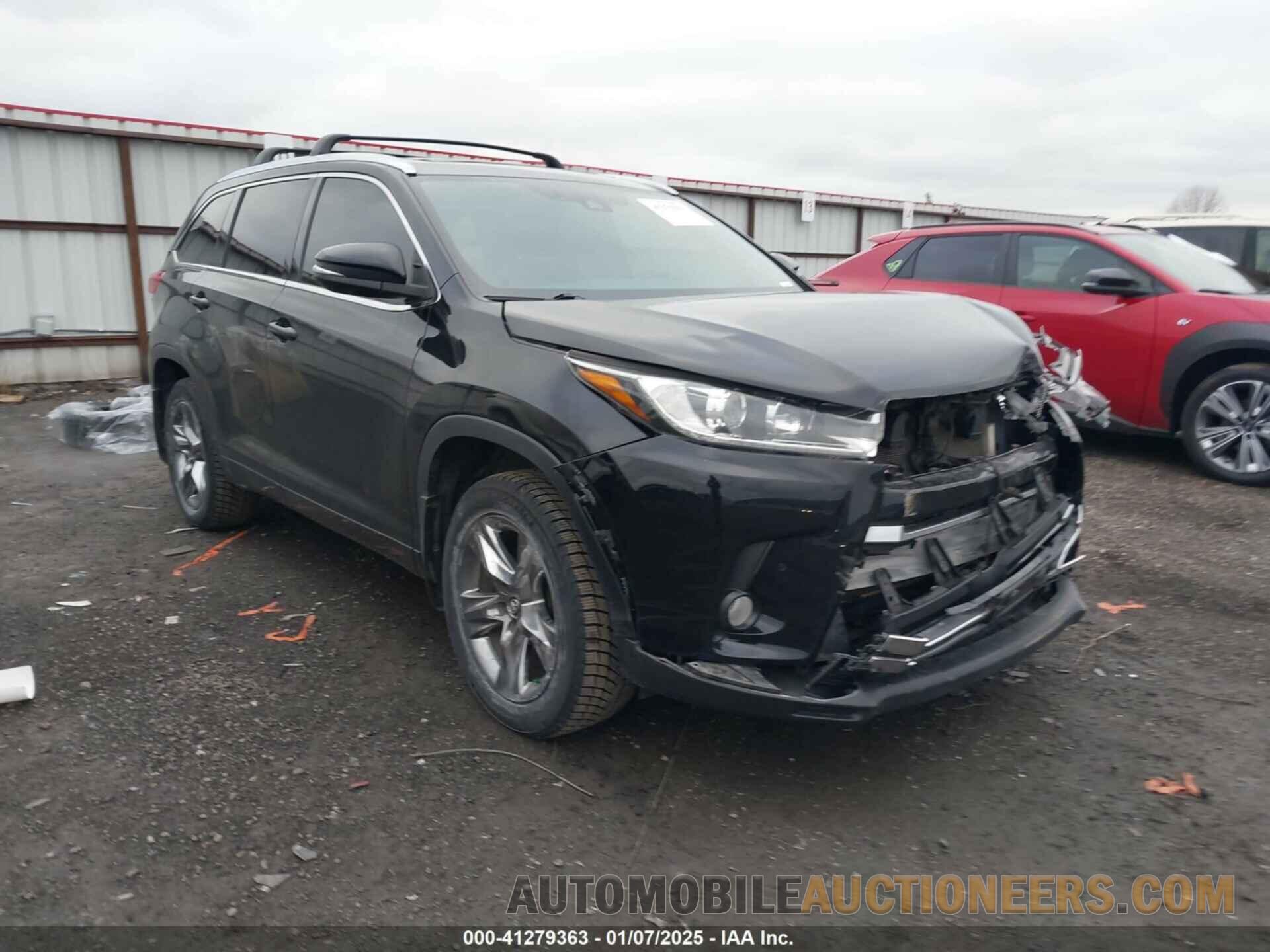 5TDDZRFH9JS898203 TOYOTA HIGHLANDER 2018