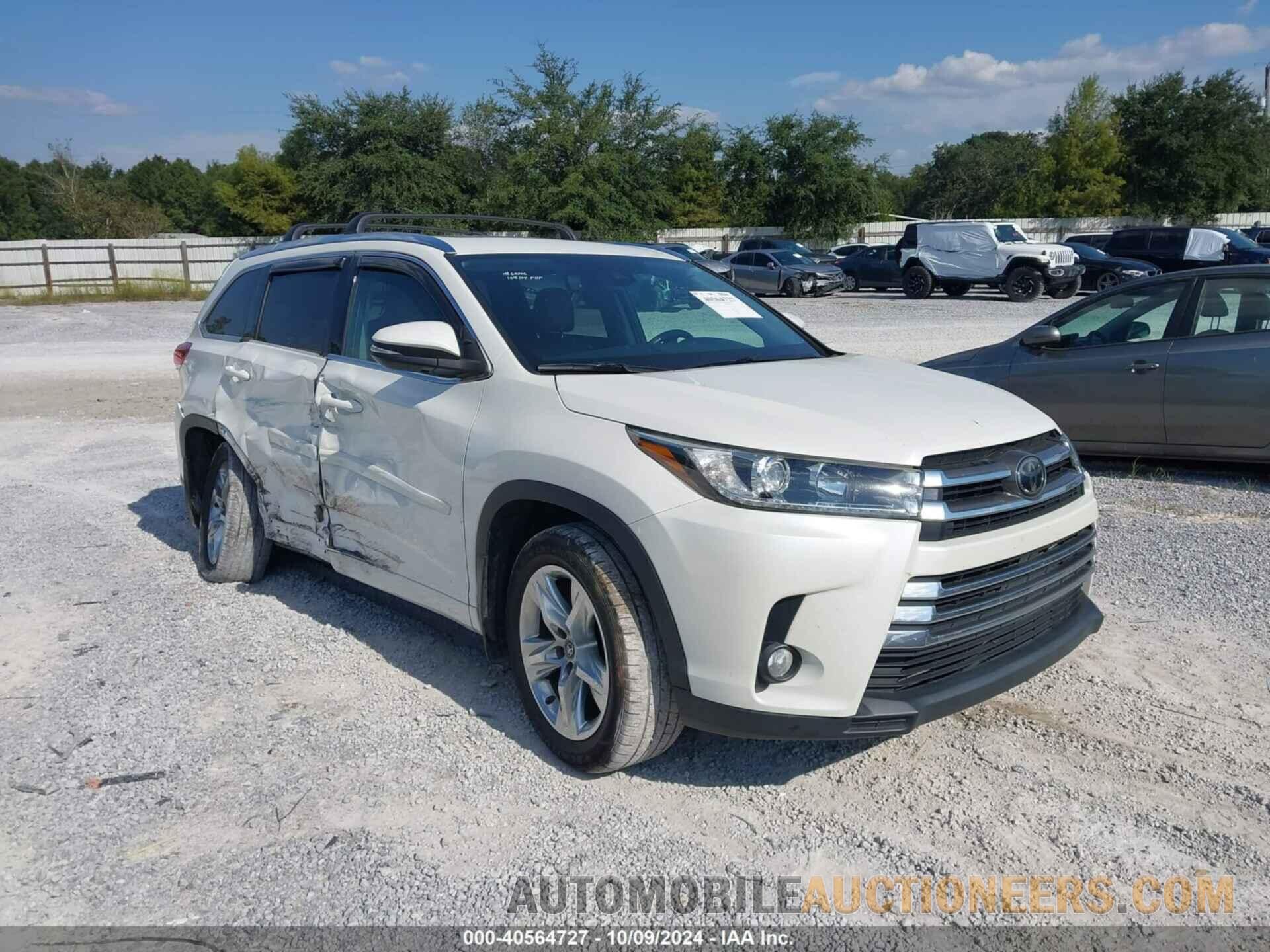 5TDDZRFH9JS900354 TOYOTA HIGHLANDER 2018