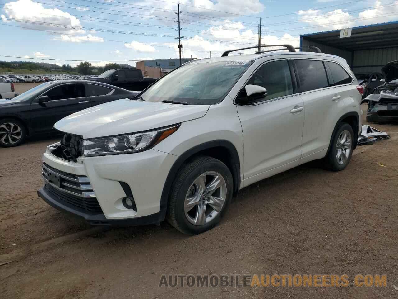 5TDDZRFH9KS931542 TOYOTA HIGHLANDER 2019