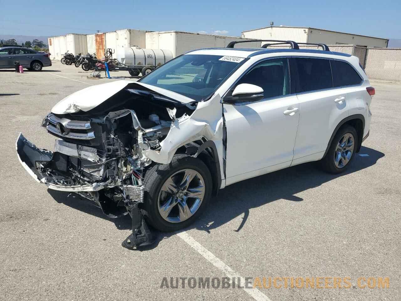 5TDDZRFH9KS952181 TOYOTA HIGHLANDER 2019