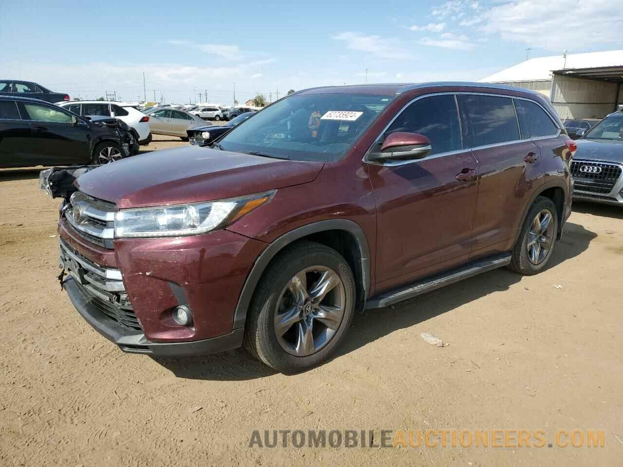 5TDDZRFH9KS959356 TOYOTA HIGHLANDER 2019