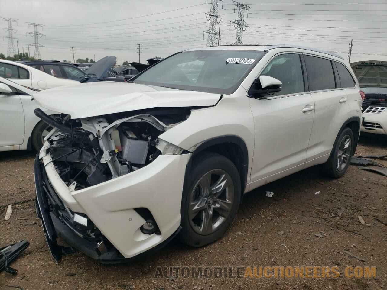 5TDDZRFH9KS978358 TOYOTA HIGHLANDER 2019