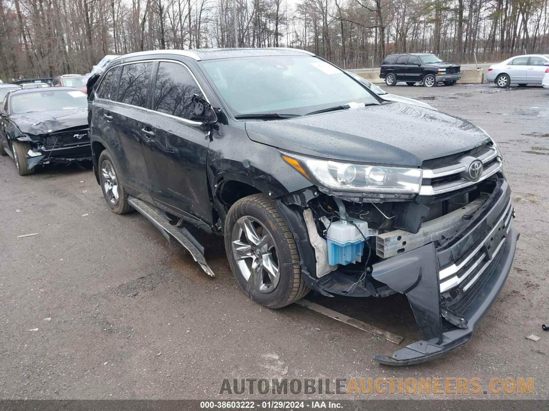 5TDDZRFH9KS995919 TOYOTA HIGHLANDER 2019