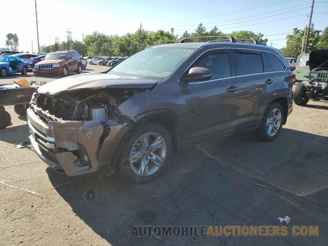 5TDDZRFHXHS364315 TOYOTA HIGHLANDER 2017