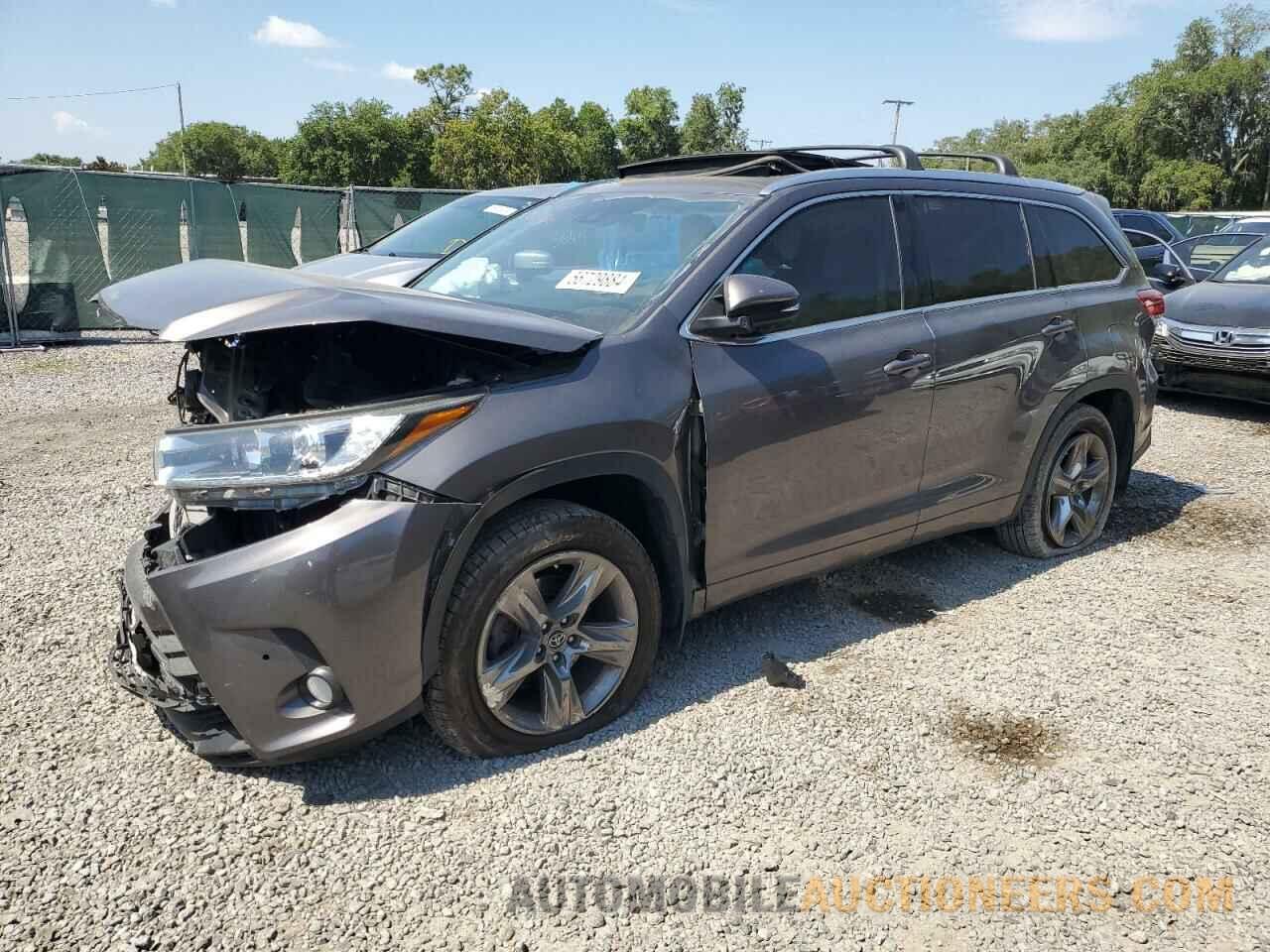 5TDDZRFHXHS375959 TOYOTA HIGHLANDER 2017