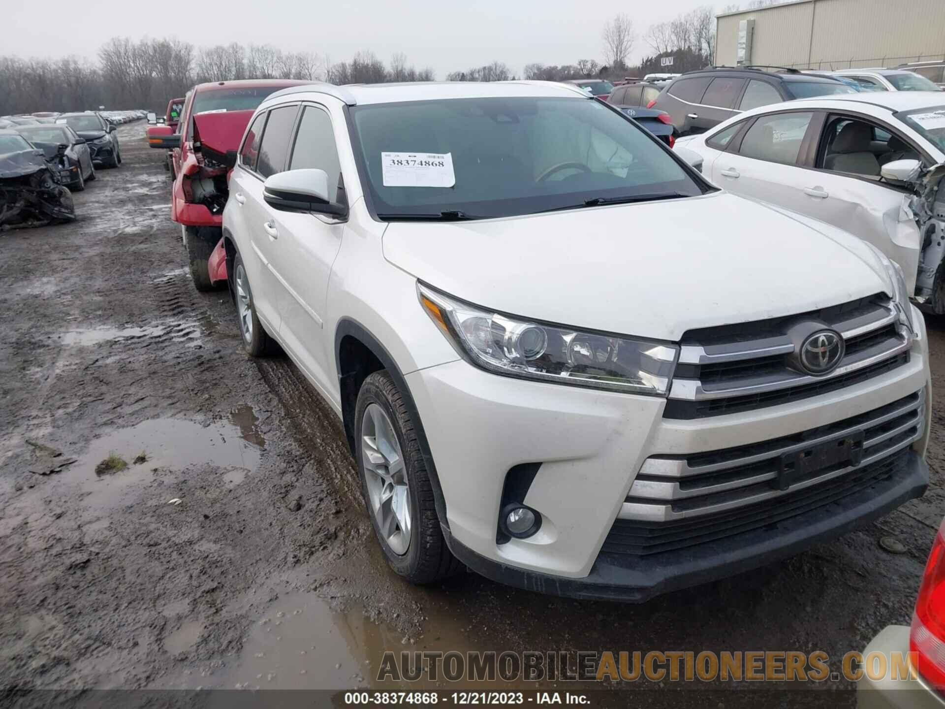 5TDDZRFHXHS378411 TOYOTA HIGHLANDER 2017