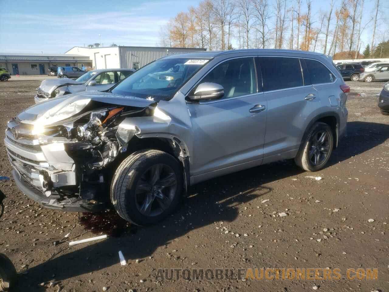 5TDDZRFHXHS405512 TOYOTA HIGHLANDER 2017