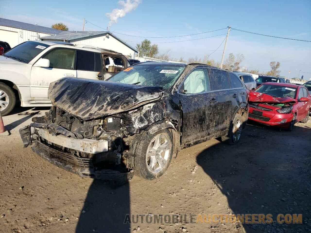 5TDDZRFHXHS426490 TOYOTA HIGHLANDER 2017